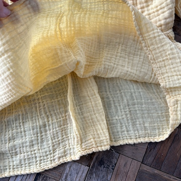 Michael Stars Patsy Square Neck Puff Sleeve Top - Picture 5 of 9